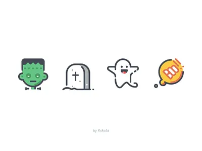 Halloween bubble casper cemetery character creepy frankenstein friendly ghost gravestone halloween horror icon illustration monster pictogram rip scary spirit spooky zombie
