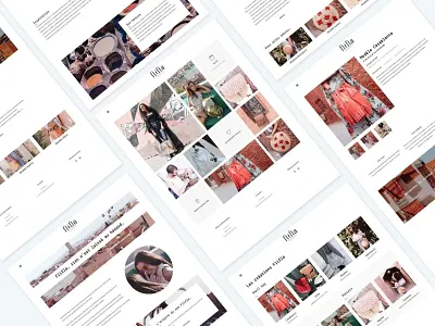 Fliflabrand brand design minimalist ui design webdesign website white wordpress