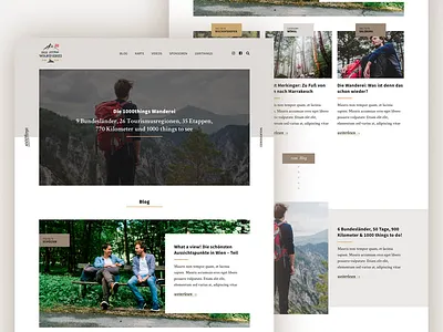 Die Wanderei - 1000 Things To Do in Austria 1000 things to do in austria austria blog blog design magazine outdoors travel web design