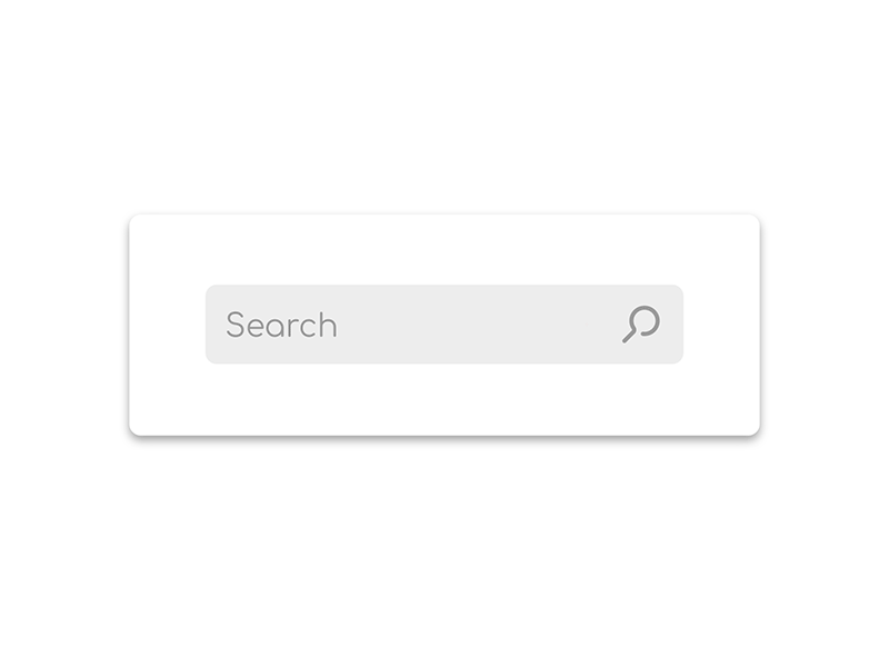 Searc bar Animation motion motionux search search bar