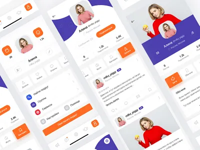 Social app app icon ios ui ux
