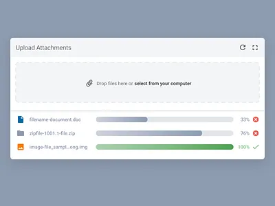 Daily UI Design: File Uploader color designer desktop inspiration loading material design patterns ui user experience user interface ux web design