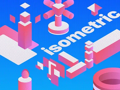 Free Isometric Projection Grid For Sketch App colors design dribbble flat free freebie grid illustration isometric sketch template ui vector