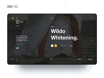 Si™ Daily Ui Design 059 clean dailydesign designinspiration graphicsdesign interface minimal minimalism typography ui uidesign uiux ux uxdesign webdesignq