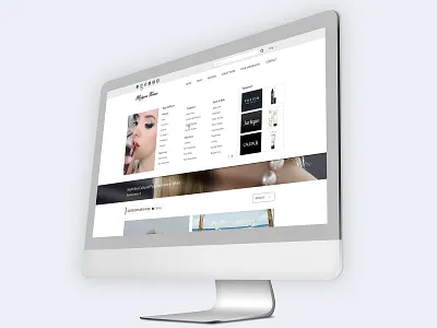 Header & Article Component - Blogger Template 3/3 beauty blog carousel landing page make up slider travel blog ui ui kit ux web designers webkit