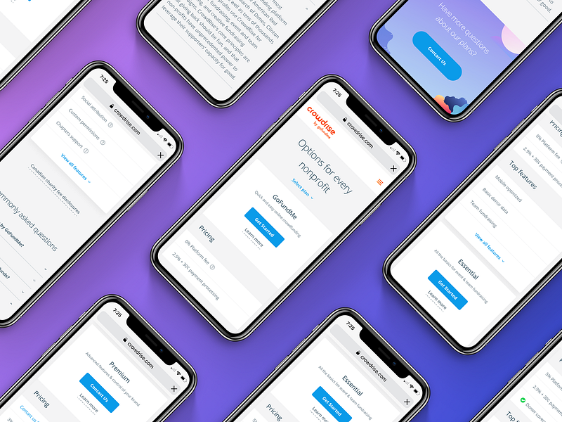 Mobile Pricing Page Plans interface iphone iphone 10 iphone x landing mobile plans pricing pricing page pricing plans product responsive table tables ui user interface ux web web design website