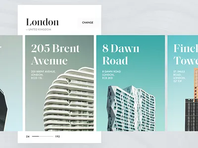 Architecture Hunter mobile app app architect architecture article clean design editorial grid hierarchy layout light minimal minimalist mobile typography ui visual white