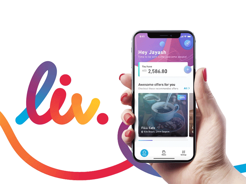 Emirates NBD Liv. app homepage redesign banking app design finance finance app homepage mobile testing ui ui ux