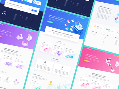 Onsched Web Pages api call crm landing page marketplace saas landing page saas platform saas website schedule ux design video call