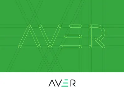 Aver geometric logo