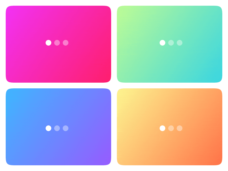 Page Indicator Exploration animation design exploration freebie gif interaction design microinteractions pagination principle slider ui ui animation ux