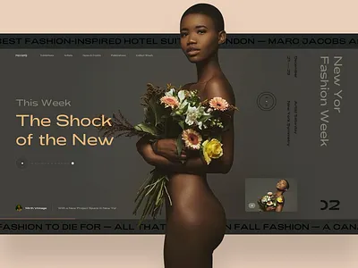 Shock art book design fairs fashion interface news photo slide web