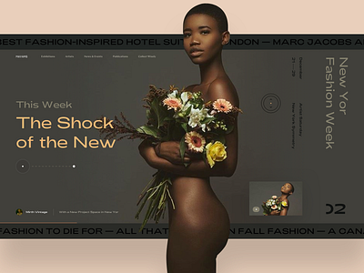 Shock art book design fairs fashion interface news photo slide web