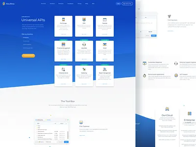 Kloudless Apis clean design home homepage interface landing landingpage site ui user interface ux webdesign website wordpress