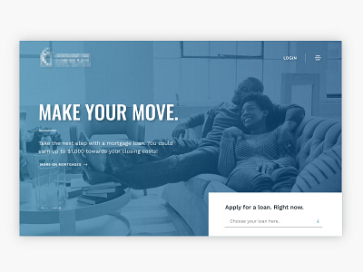 Credit Union Homepage w/ Brand Refresh Concept ada compliant bank homepage branding brandrefresh credit union financial financial technology gradient homepage homepagedesign landingpage tagline typography ui web webdesign