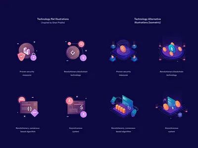 Illustrations for Cryptoswap coin crypto cryptocurrency gradient icon illustration illustrator isometric