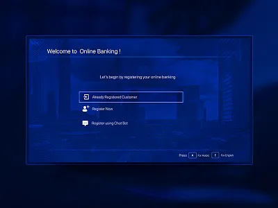 Online Banking Integration in Playstation dark darktheme minimal ui uiux