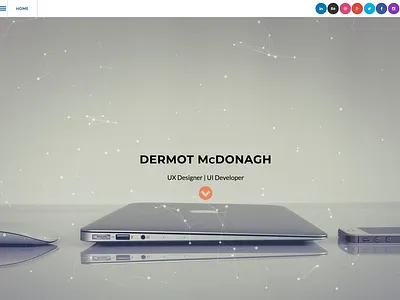 Minimal Portfolio Website bootstrap design minimal mobile design portfolio responsive design user experience ux design web design website