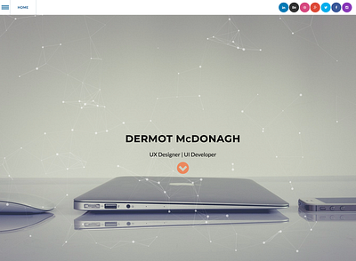 Minimal Portfolio Website bootstrap design minimal mobile design portfolio responsive design user experience ux design web design website