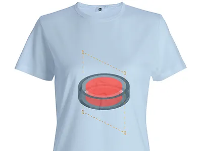 Snagit Tshirt : Record button art direction branding corporate branding design identity illustration modular design product branding signature graphic tshirt vector