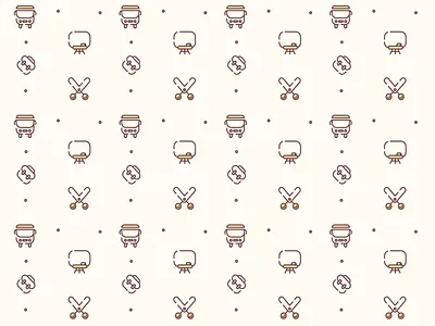 Back to School Pattern backtoschool blackboard bus childhood iconset illustration pattern school schoolbag schoolsupply study supply