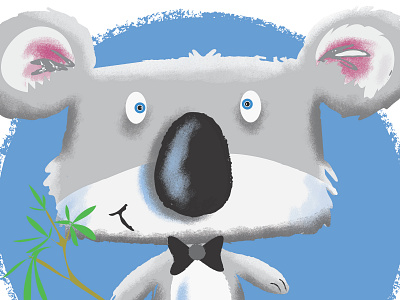 Koala Character cartoon character humor humour illustration illustrator photoshop