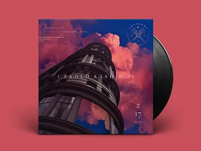 LEYVASKI - Echolocation album album art art design graphic design music music album music art photograph playlist typography vinyl vinyl cover vinyl record