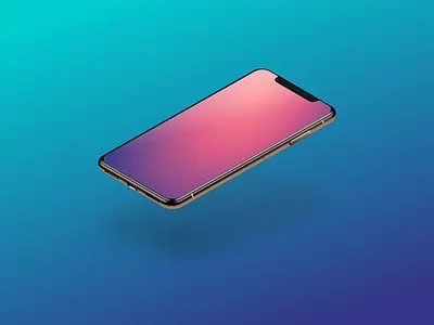 iPhone Xs mockup - in XD download free illustration iphone mockup vector xd xs