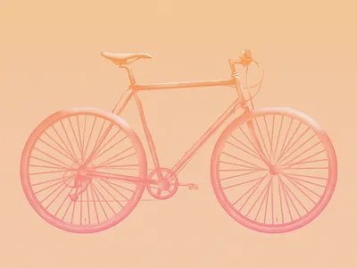 Bike Ride art bike bike ride design digital art drawing graphic design graphic design hand drawn illustration illustrator texture pack texture supply textured wacom