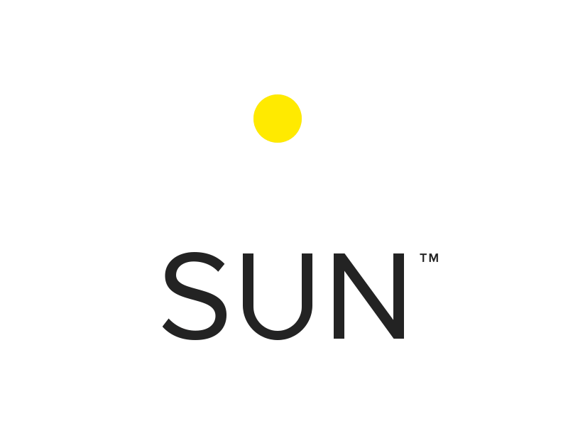 Sun logo by Sergey Yakovenko on Dribbble