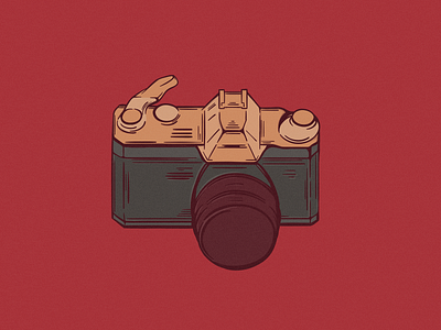 Pentax art artist camera design digital digital art drawing graphic design graphic design hand drawn illustration illustrator pentax photo photography