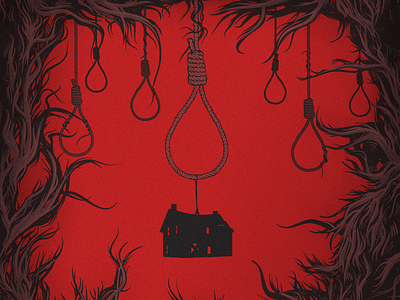 Hell House LLC #2 art cinema design digital art drawing film film art graphic design hand drawn hell house hell house llc horror horror movie illustration illustrator poster