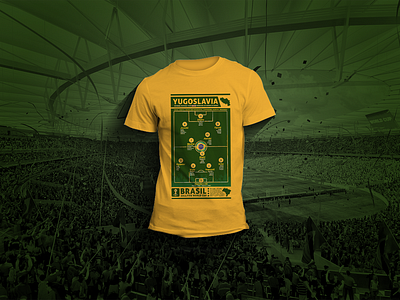 YUGOSLAVIA | 2014 Fifa World Cup T-Shirt bosnia brasil croatia fifa football macedonia serbia sfrj slovenia soccer tshirt tshirt design world cup world cup 2014 yugoslavia
