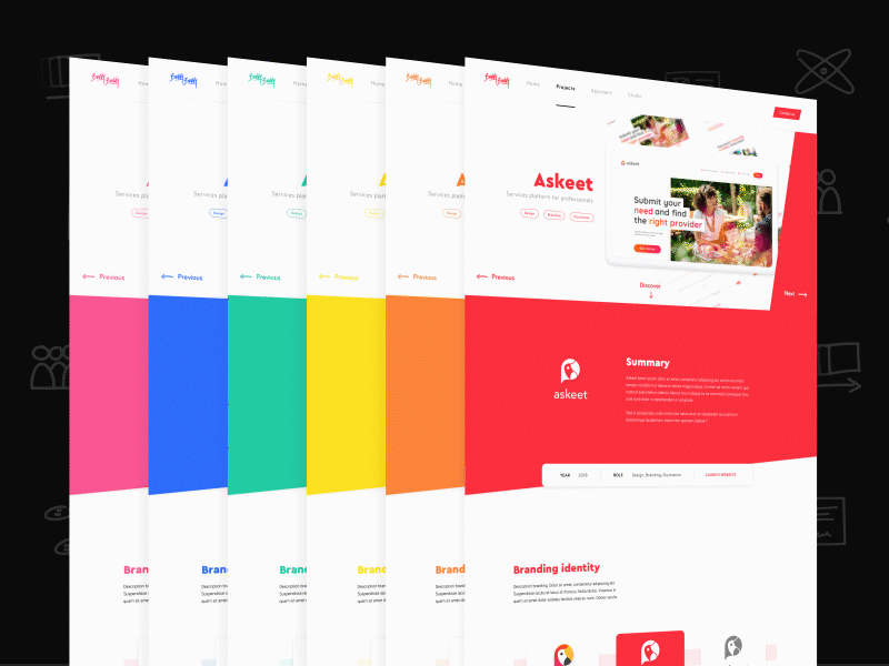 Buddy Buddy - Case Studies branding casestudy color design graphic interface ui ux web