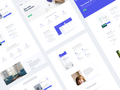 Bread Homepage branding clean design homepage interface landing landing page site ui user interface ux website