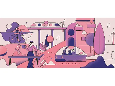 BMW cars farming future hubs mobility radhub smart habitat urban