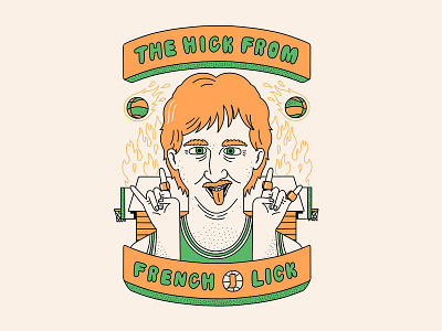 The Hick from French Lick boston celtics larry bird
