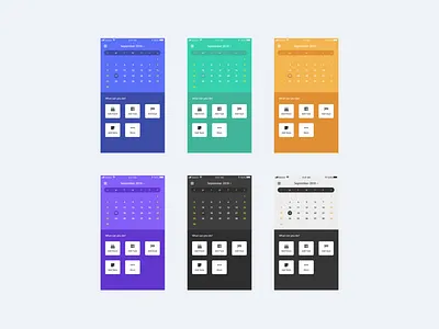 Calendar #01 calendar calendar app calendar design calendar ui mobile ui visual design