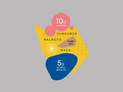 Nutrition branding design food geometric illustration lockup logo modern nutrition packaging pattern typography