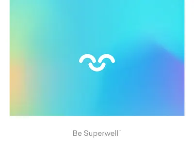 Superwell branding brandmark design food food and beverage health identity lettering logo logomark logotype superfood symbol vegan