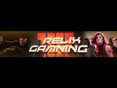 Black Ops 4 Black Out Banner bannerdesign branding design gaming banner graphidesign typography youtube banner