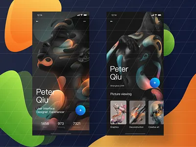 Social media APP-User Interface Design creative design graphicsdesign ui ui app uiux