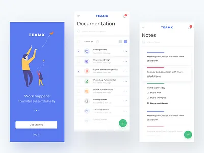 Teamx Mobile Platform android app app concept app designer appdesign calendar calendar ui design illustrations interaction design intro material design onboarding prototype prototyping tour ui uidesign user experience ux