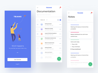 Teamx Mobile Platform android app app concept app designer appdesign calendar calendar ui design illustrations interaction design intro material design onboarding prototype prototyping tour ui uidesign user experience ux