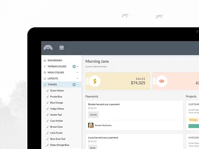 Olympia Theme & Layout admin admin dashboard crm dashboard design enterprise layout primefaces primeng template theme ui