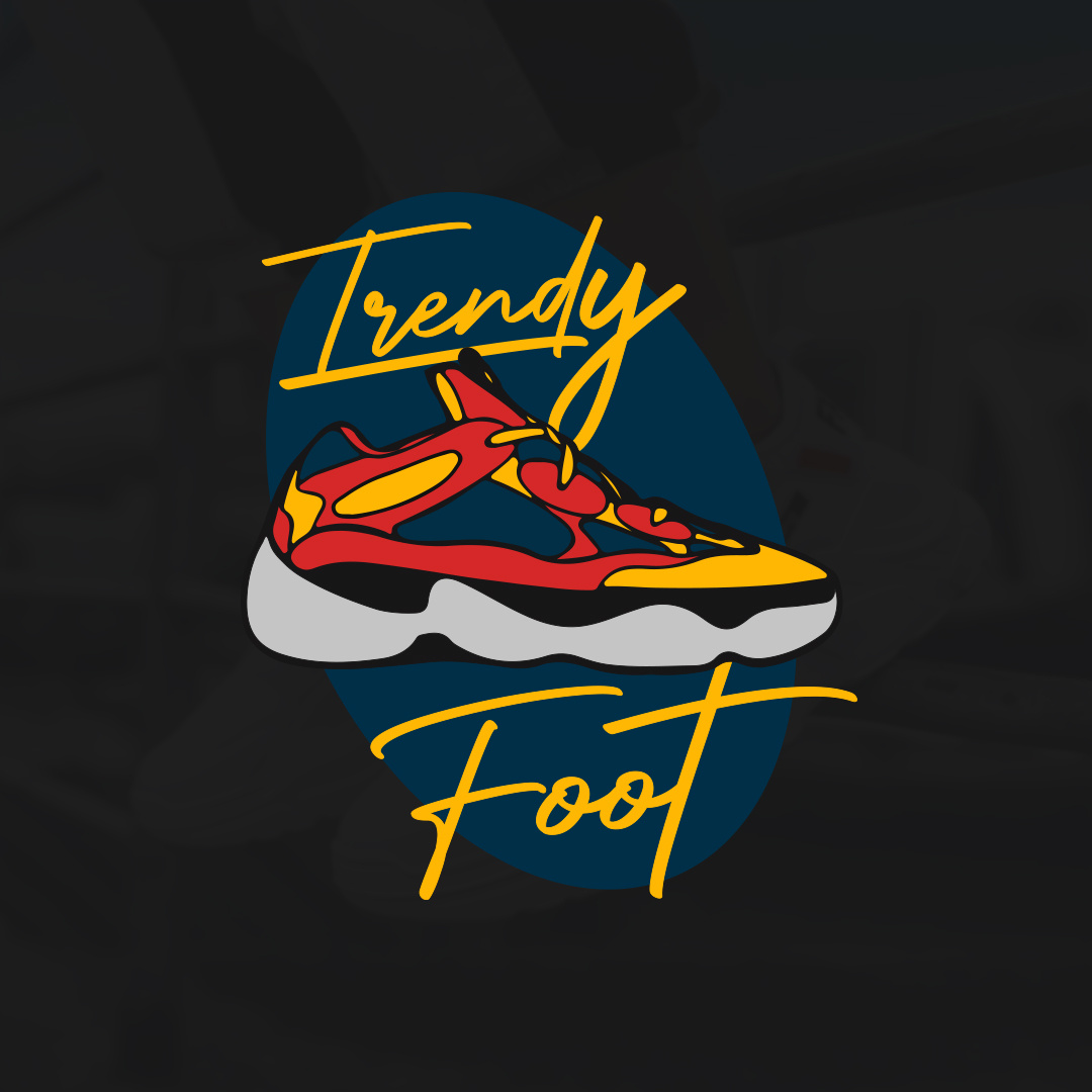 Trendy Foot | 2020 branding clothing brand logo design clothing logo design design graphic design illustration logo logo design logotype logotype design
