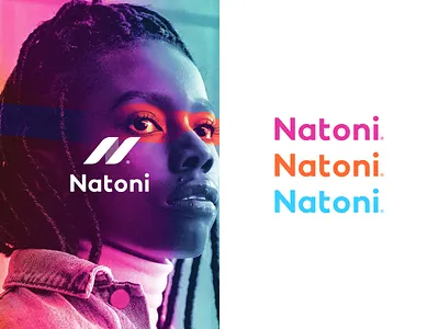 Natoni Branding active brand branding clean gym logo modern simple ui web