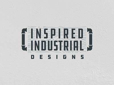 Inspired Industrial Designs Logo designs grain handcrafted heights industrial inspired logo pipe tampa wood