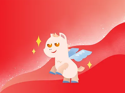 Mythical Mysfits ➹ Amazon branding character colorful design gradient icon illustration mascot mythical creature vector