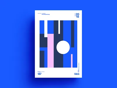 –Edge color design illustration poster swiss